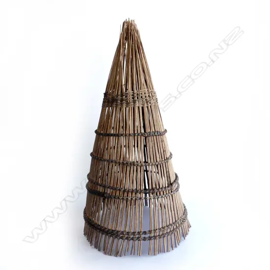 Full cane eel trap,